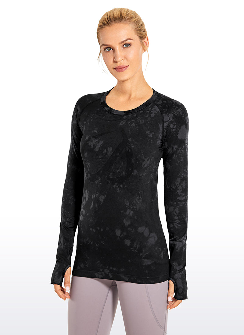 Long Sleeve Womens Crz Yoga Shirt For Gym, Fitness, And Sports Sport Shirt  For Women Style #8373373 From Qqly, $11.62