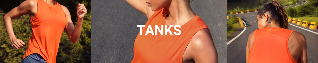 CRZ YOGA Women's Mesh Workout Tank Tops Sleeveless Gym Yoga Shirts