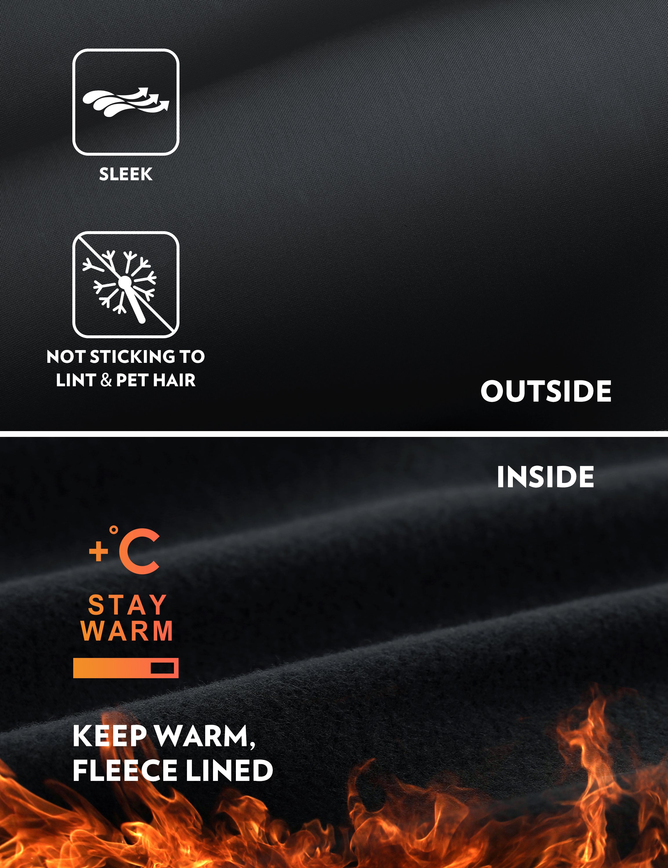 Thermal Fleece Lined Pocket Legging 28''