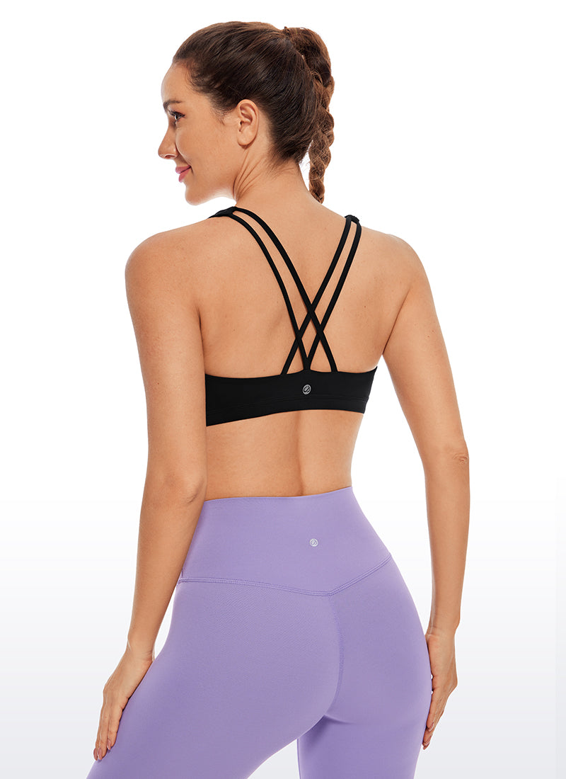 Nakedfeel Cross Back Low Cut Bra