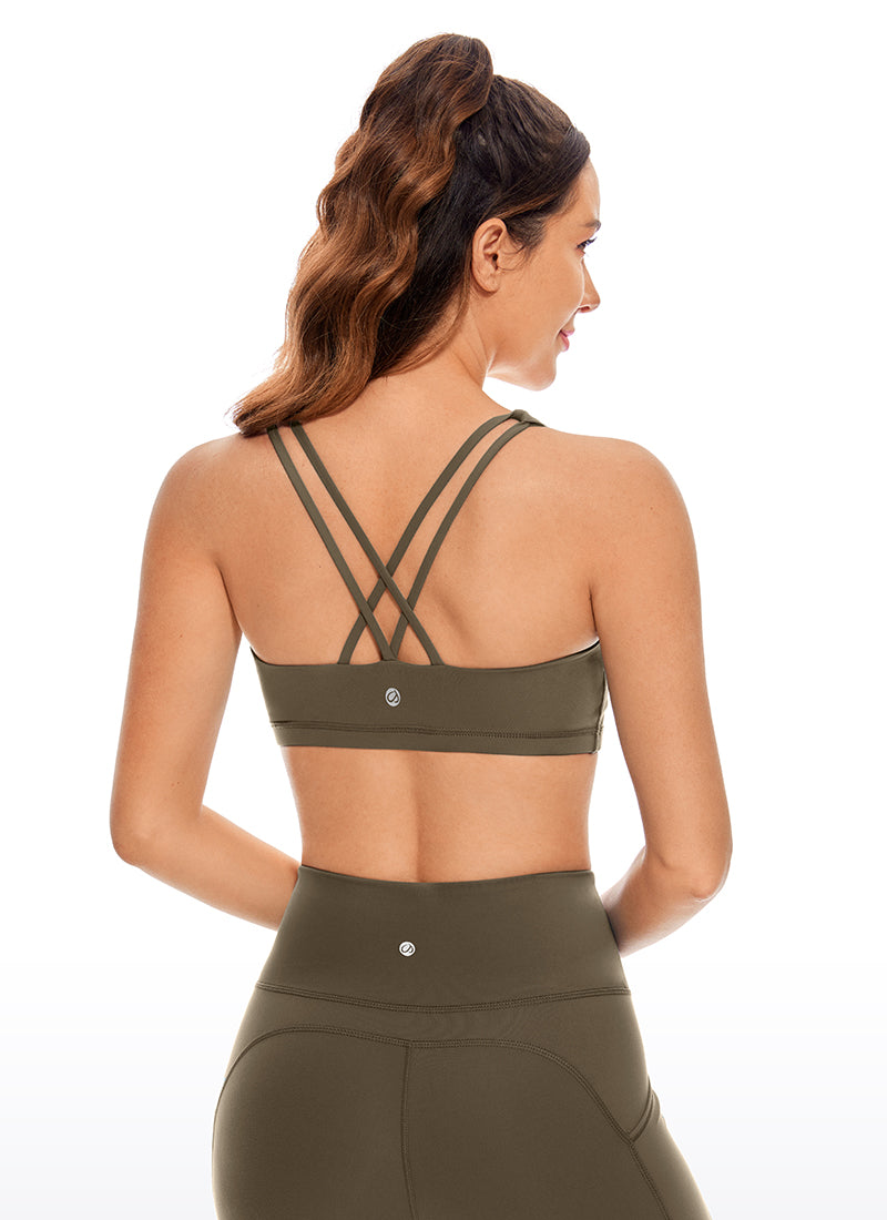 Nakedfeel Bra Cross Back Low Cut