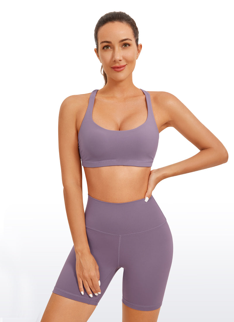 Nakedfeel Bra Cross Back Low Cut