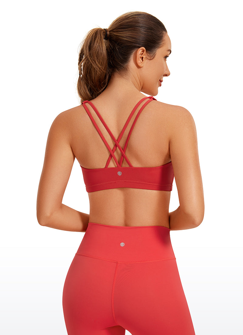 Nakedfeel Bra Cross Back Low Cut