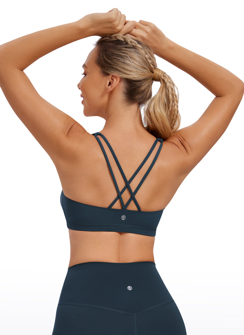 Nakedfeel Bra Cross Back Low Cut