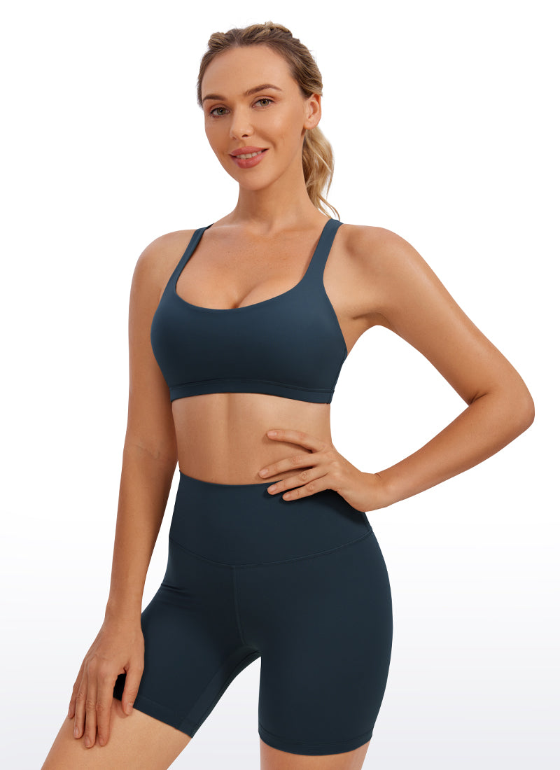 Nakedfeel Bra Cross Back Low Cut