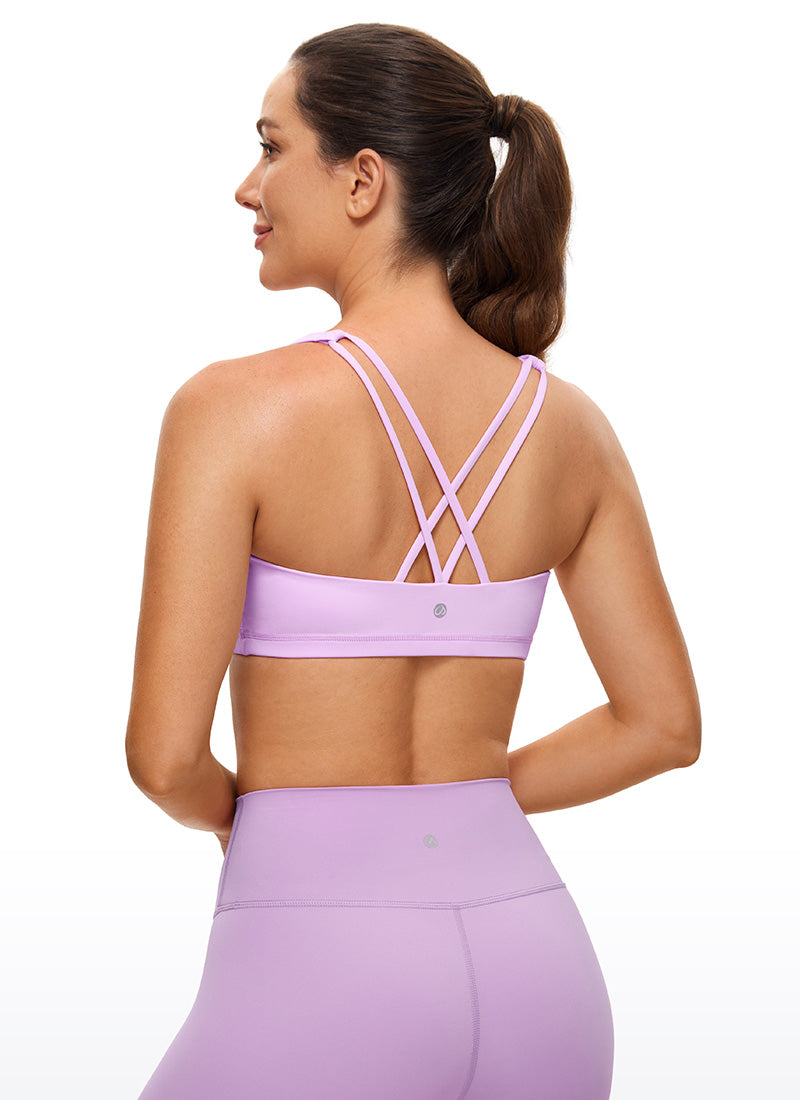 Nakedfeel Bra Cross Back Low Cut