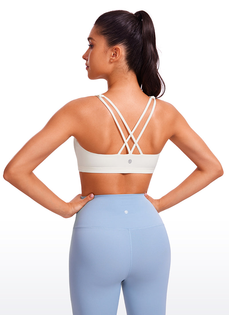 Nakedfeel Bra Cross Back Low Cut