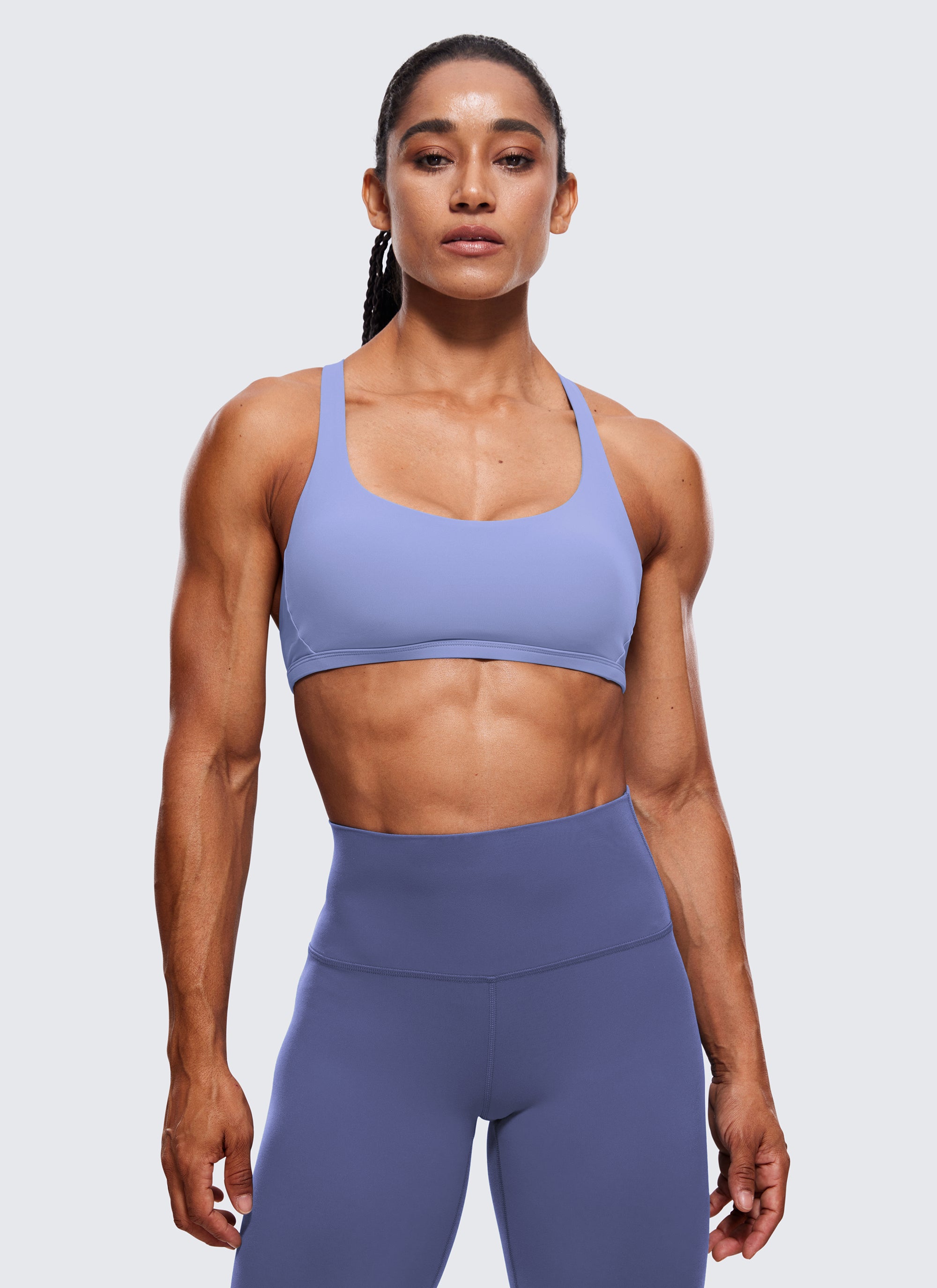 Nakedfeel Low Cut Strappy Bra (6 Straps)