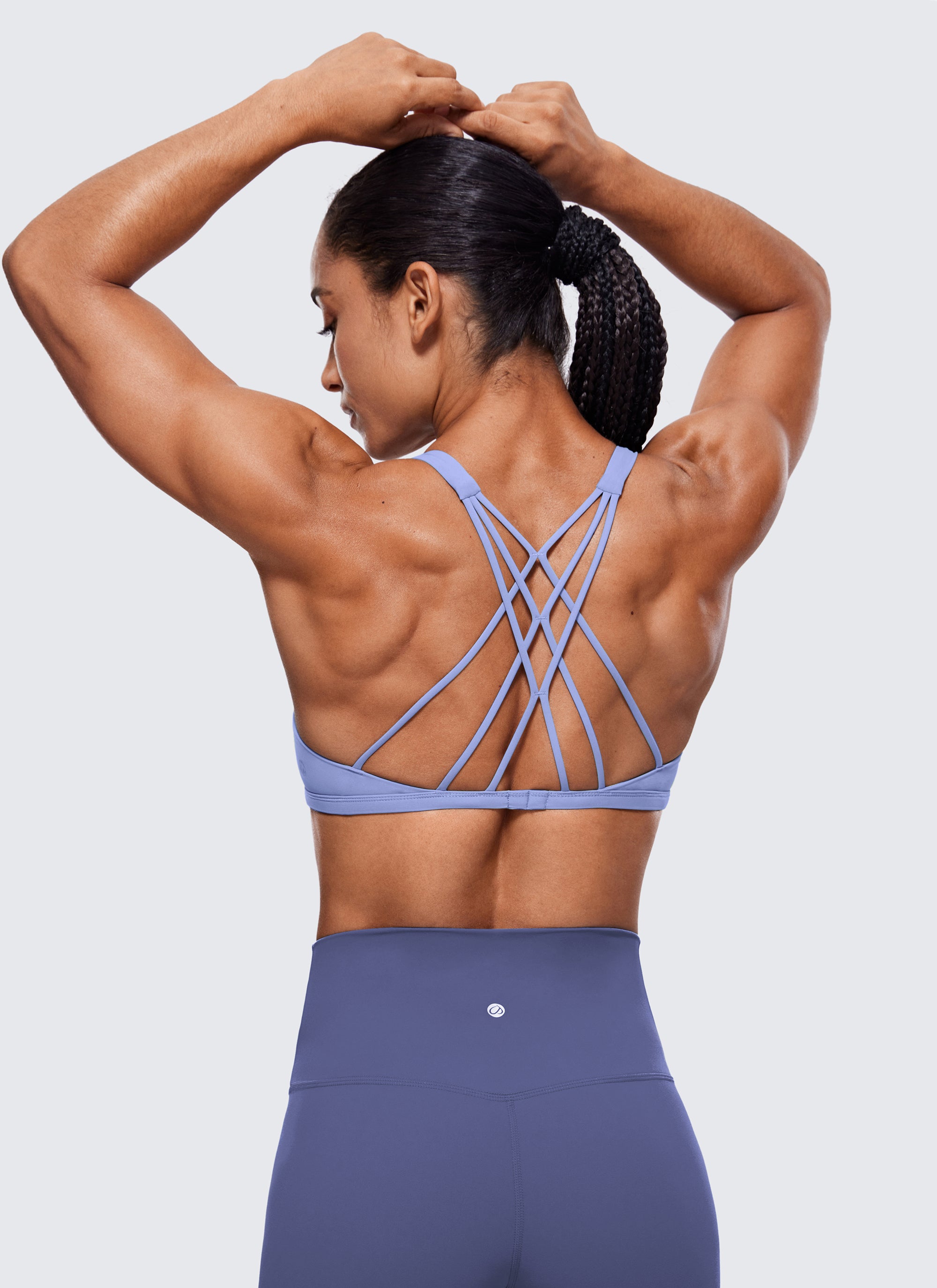 Nakedfeel Low Cut Strappy Bra (6 Straps)