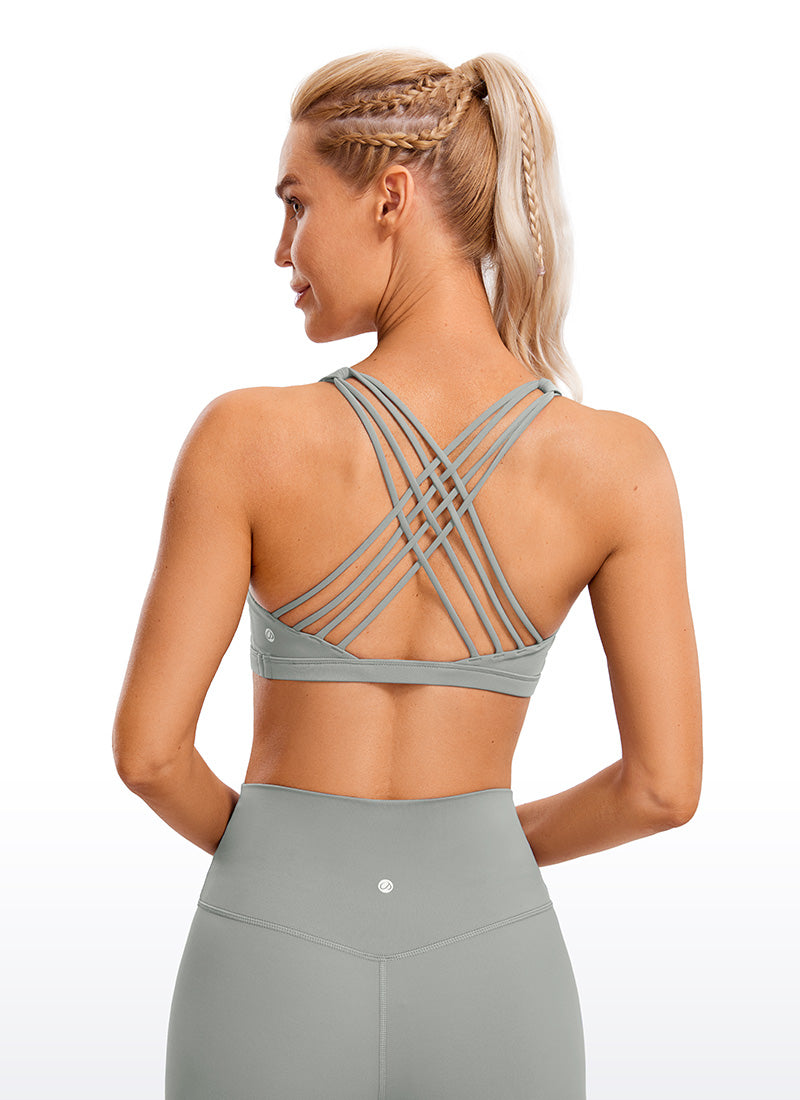 Nakedfeel Strappy Bra Low Cut