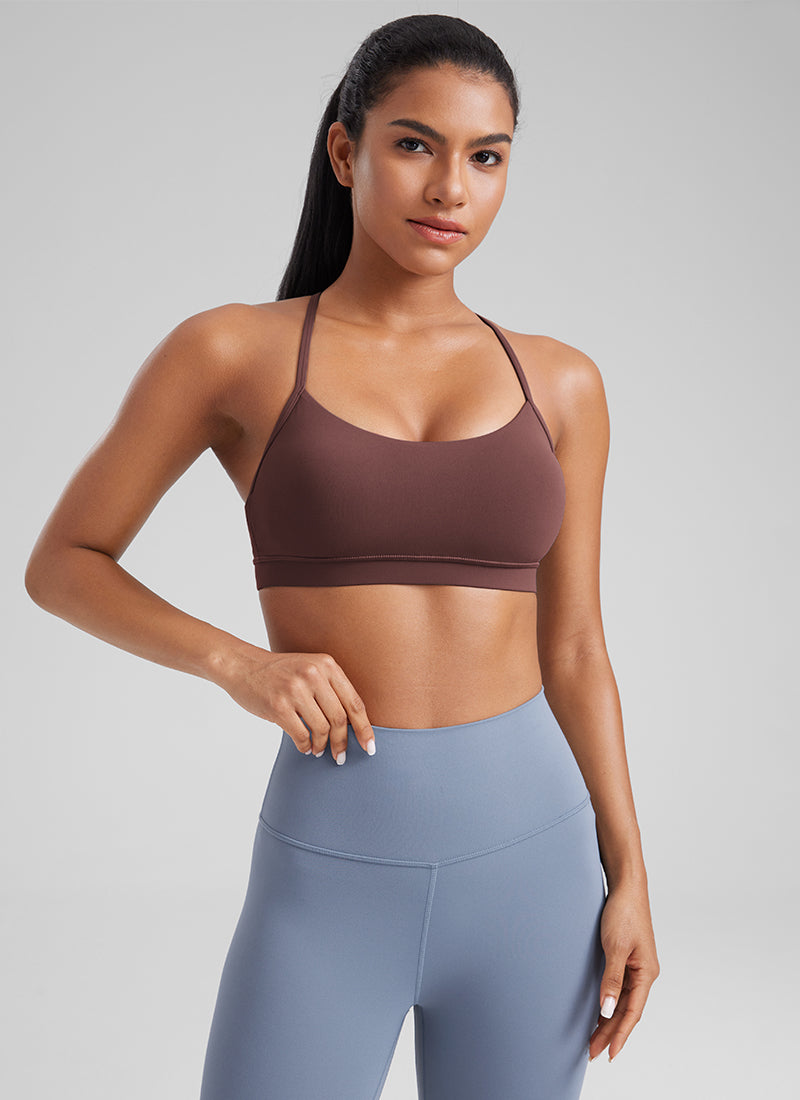 Butterluxe Y Back Spaghetti Thin Strap Bra