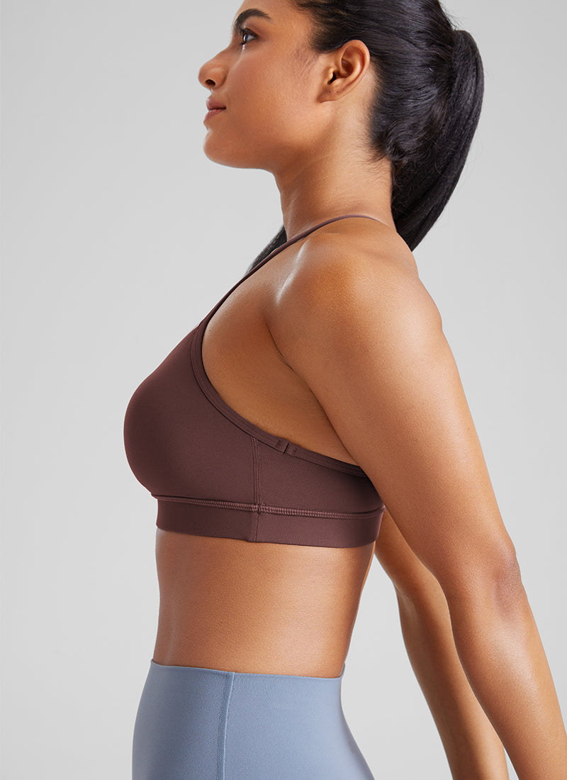 Butterluxe Y Back Spaghetti Thin Strap Bra
