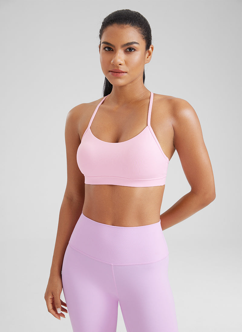 Butterluxe Y Back Spaghetti Thin Strap Bra