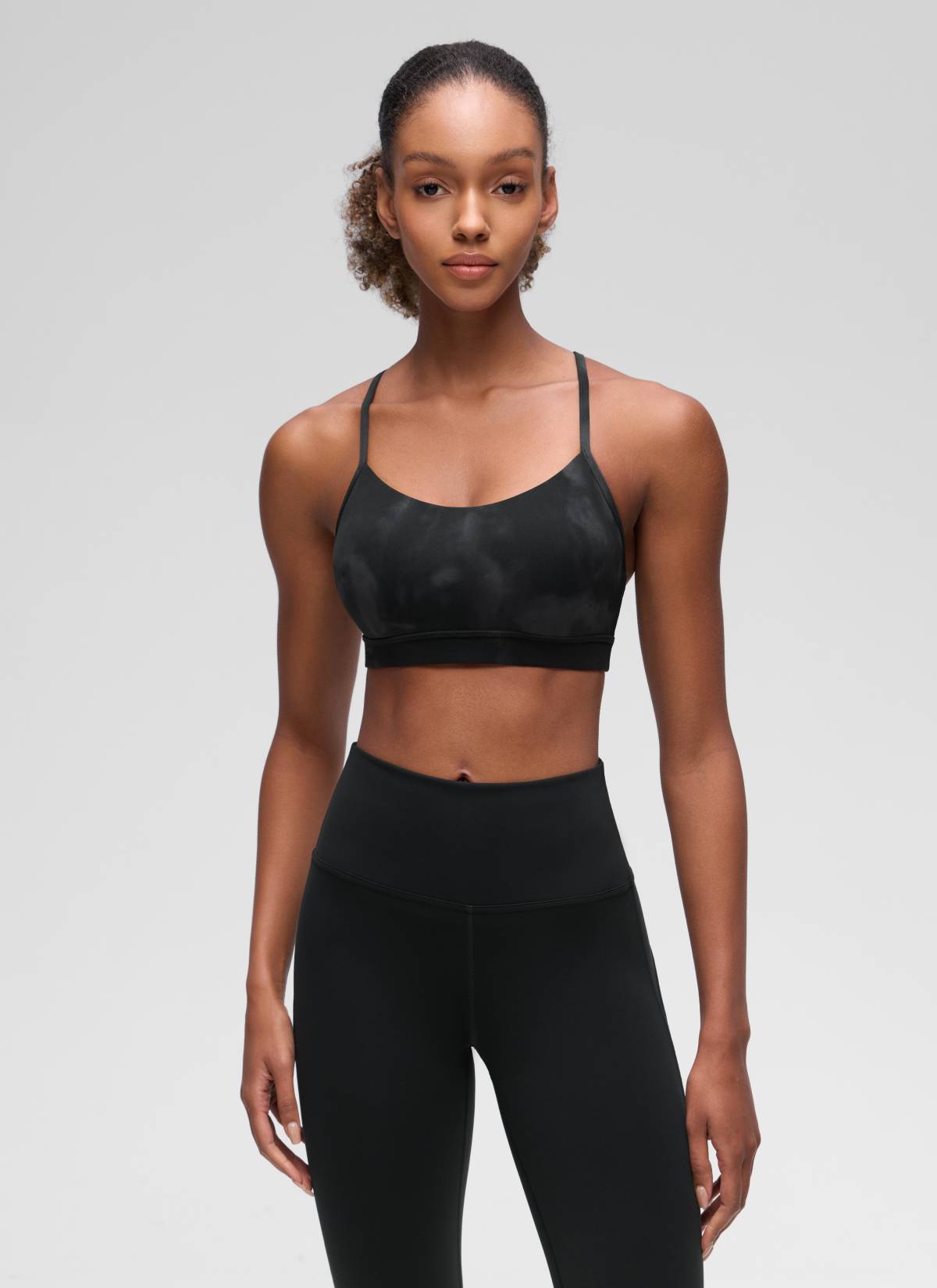 CRZ YOGA Women's Yoga Light Support Butterluxe Sports Bra Y back