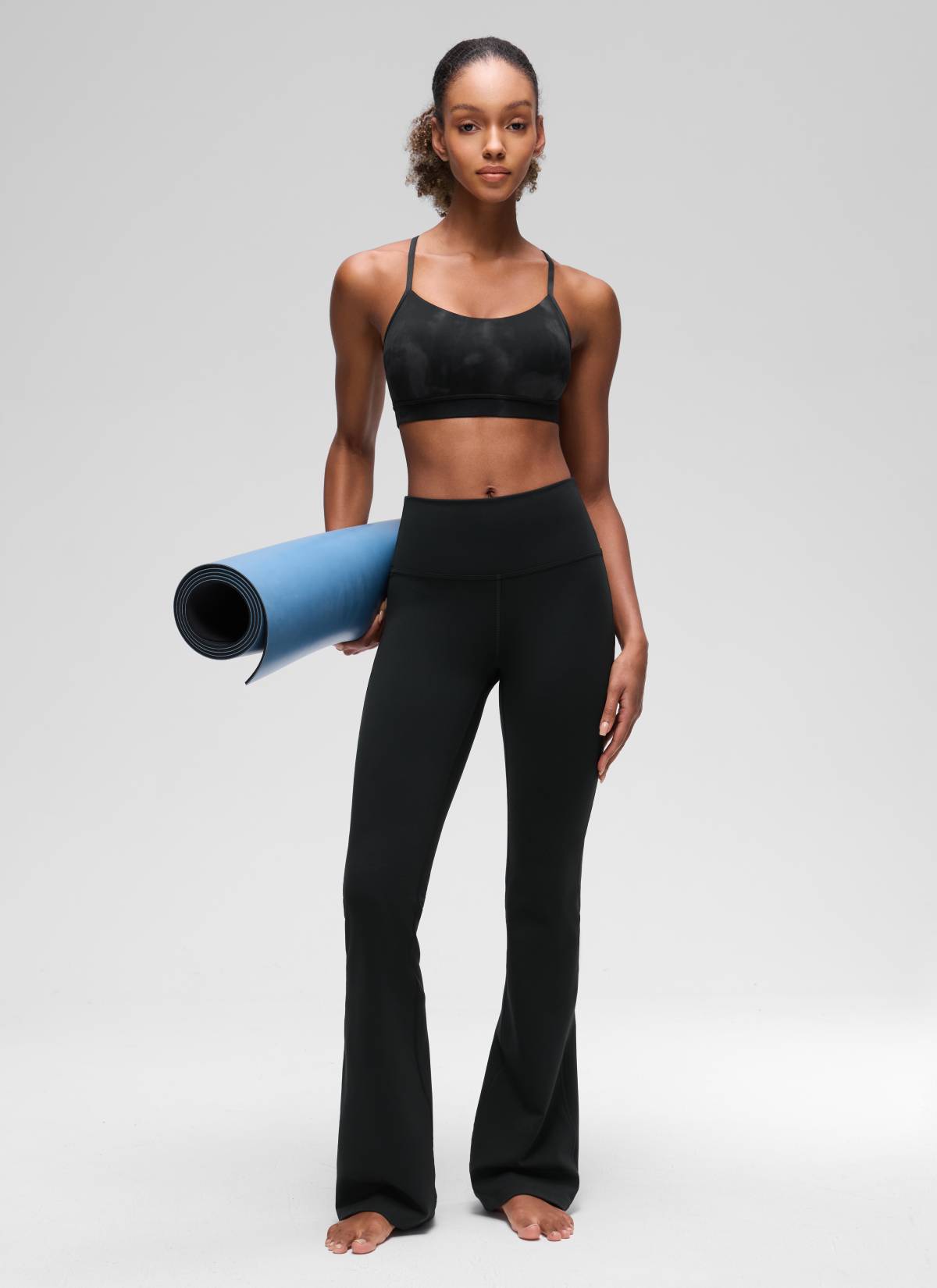 CRZ YOGA Women's Yoga Light Support Butterluxe Sports Bra Y back