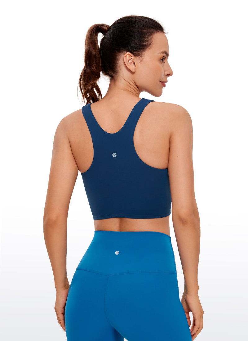 Butterluxe High Neck Racerback Tank