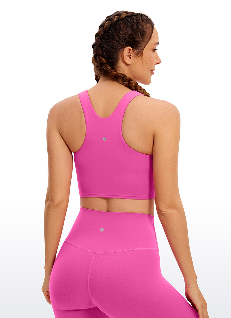 Butterluxe High Neck Racerback Tank