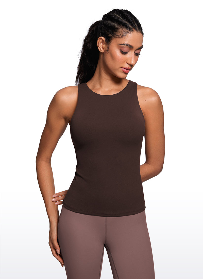 Exercise tank with built in bra online