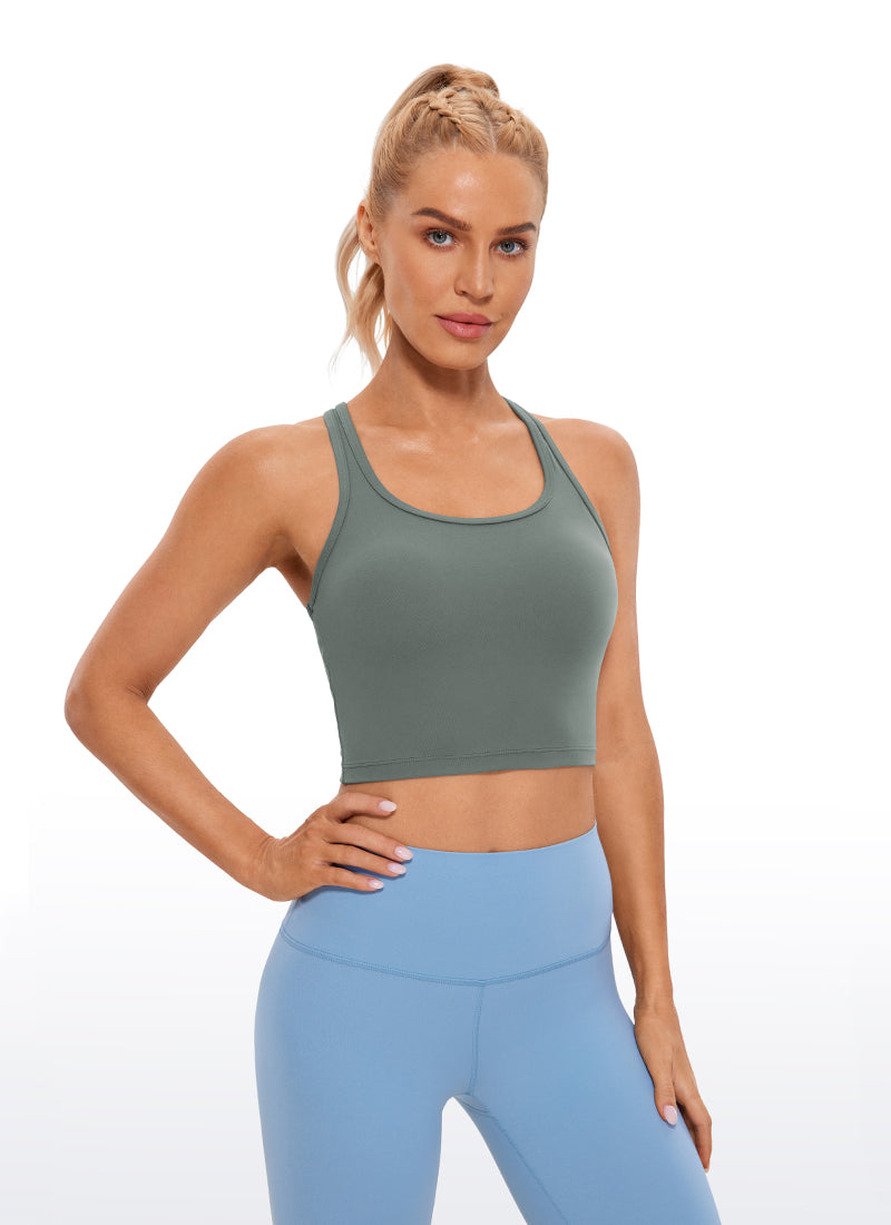 Butterluxe Scoop Neck Bra Racerback Longline