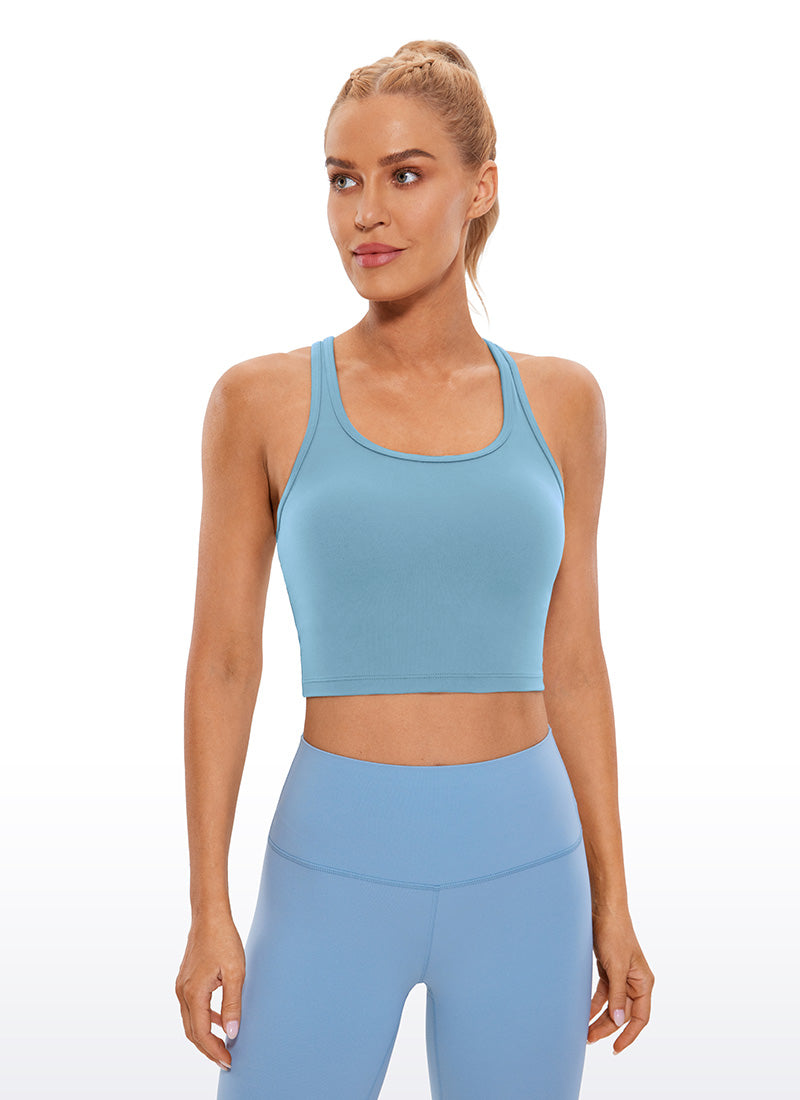 Butterluxe Scoop Neck  Racerback Longline Bra