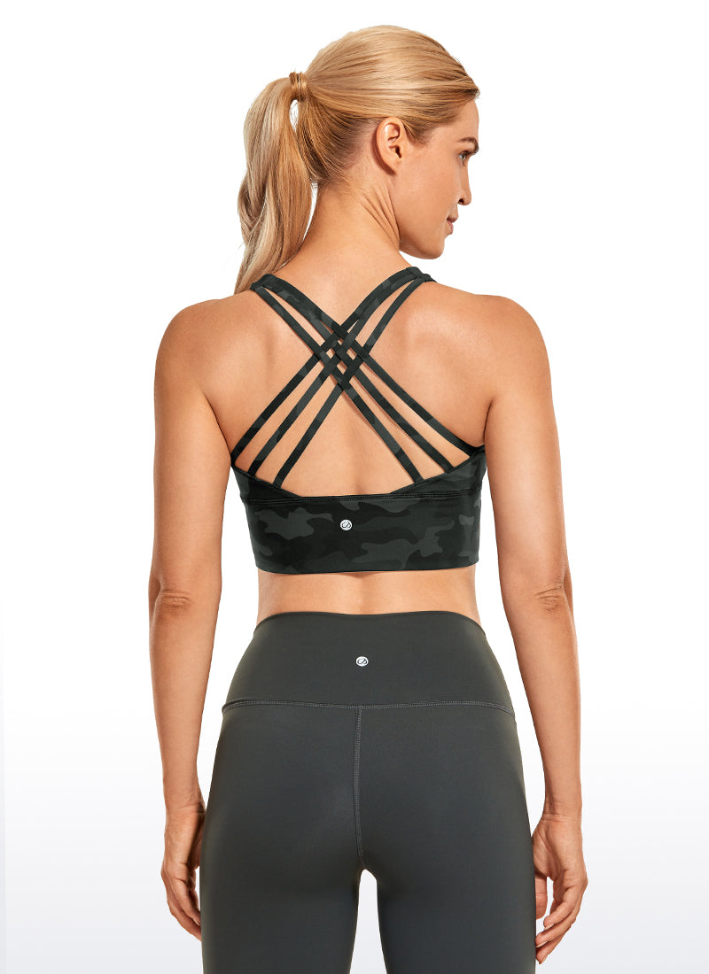 Nakedfeel Strappy Bra Longline