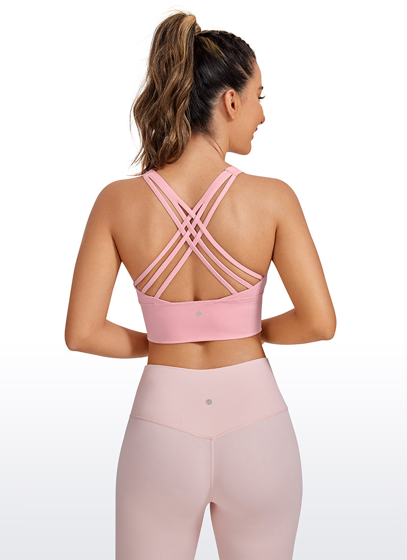 Nakedfeel Strappy Bra Longline