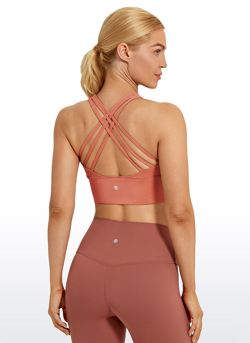 Nakedfeel Strappy Bra Longline