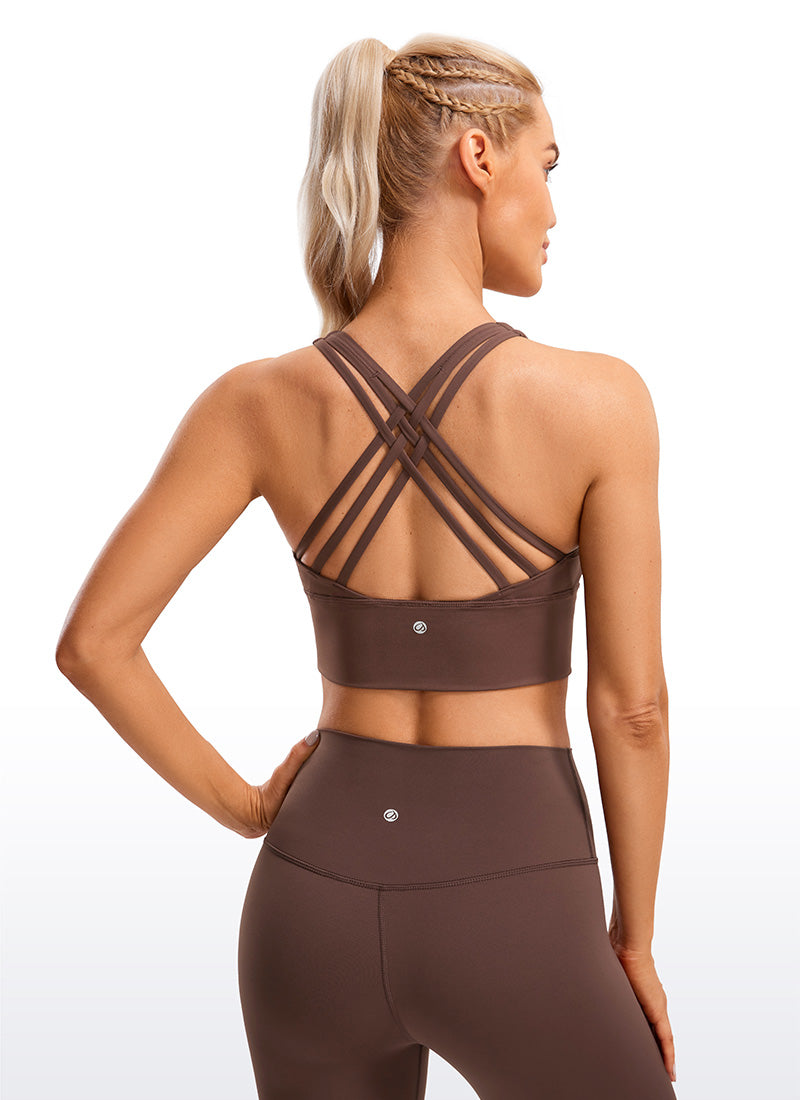 Nakedfeel Strappy Bra Longline