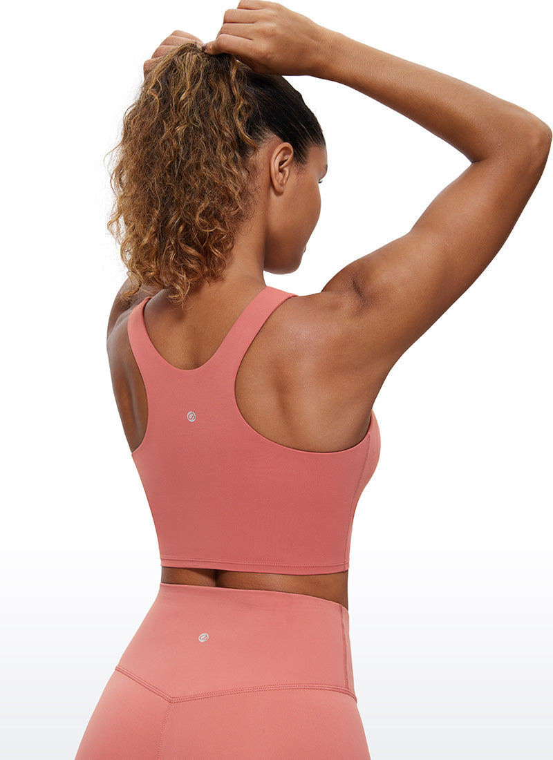 Butterluxe High Neck Racerback Tank