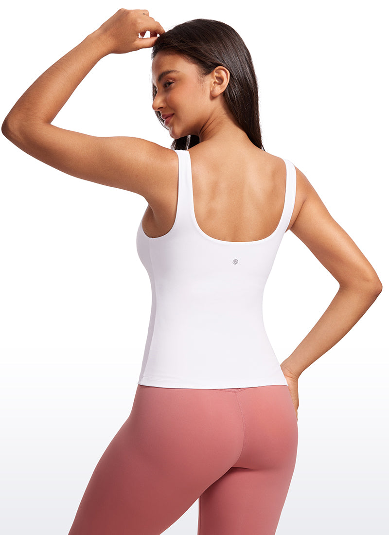 Butterluxe U Neck Built in Bra Tank