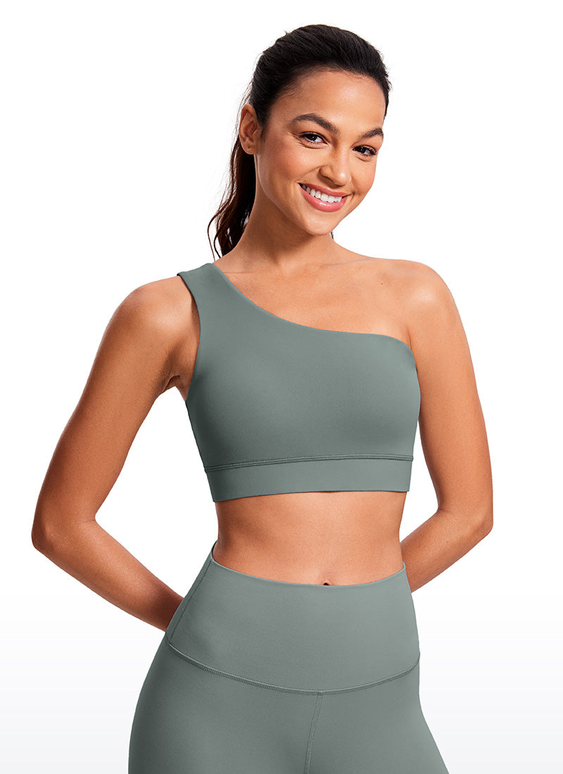 Butterluxe One Shoulder Sports Bra