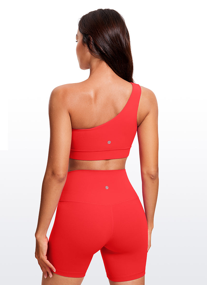 Butterluxe One Shoulder Sports Bra