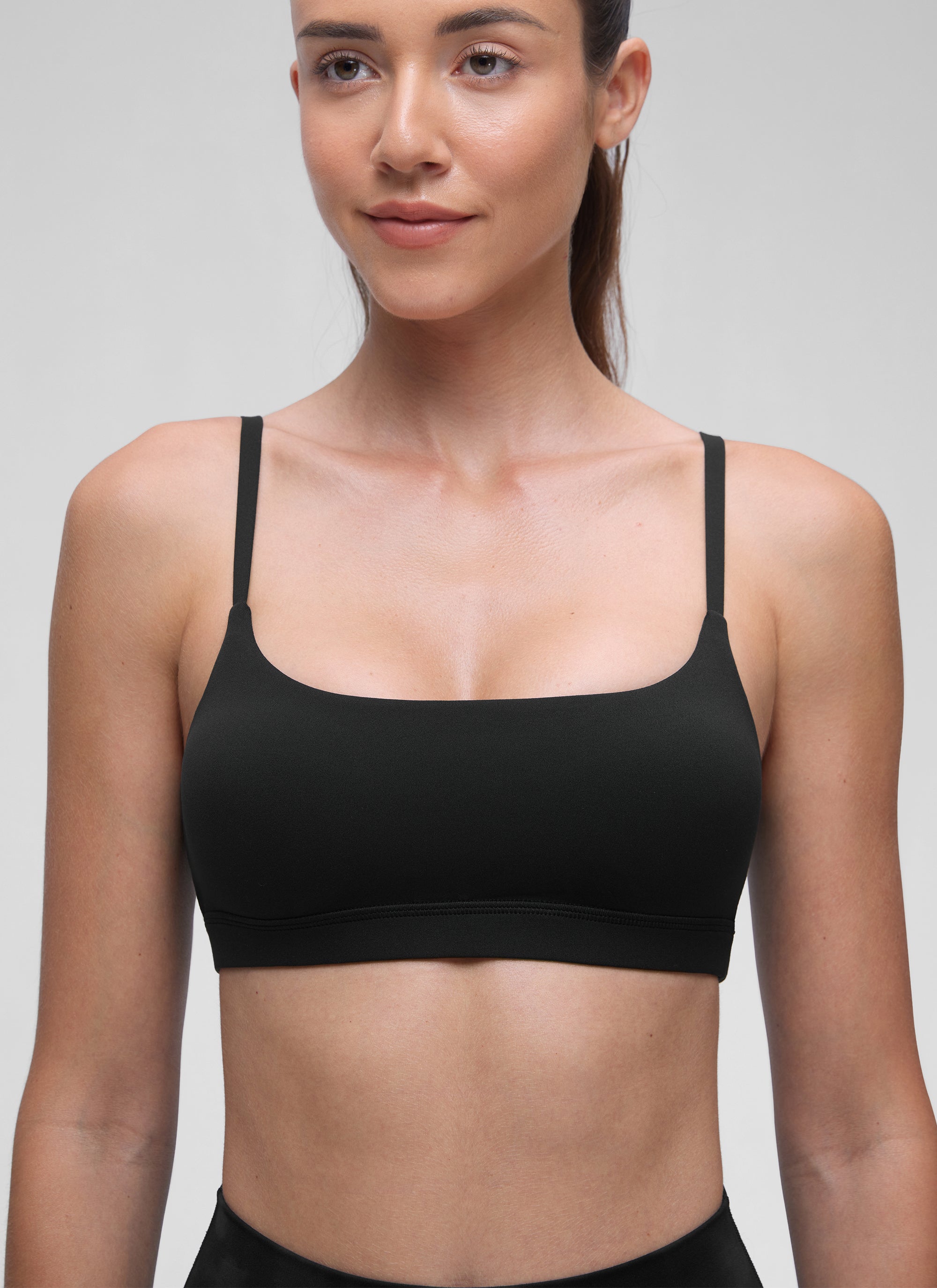 CRZ YOGA Womens Butterluxe Adjustable Spaghetti Strap Scoop