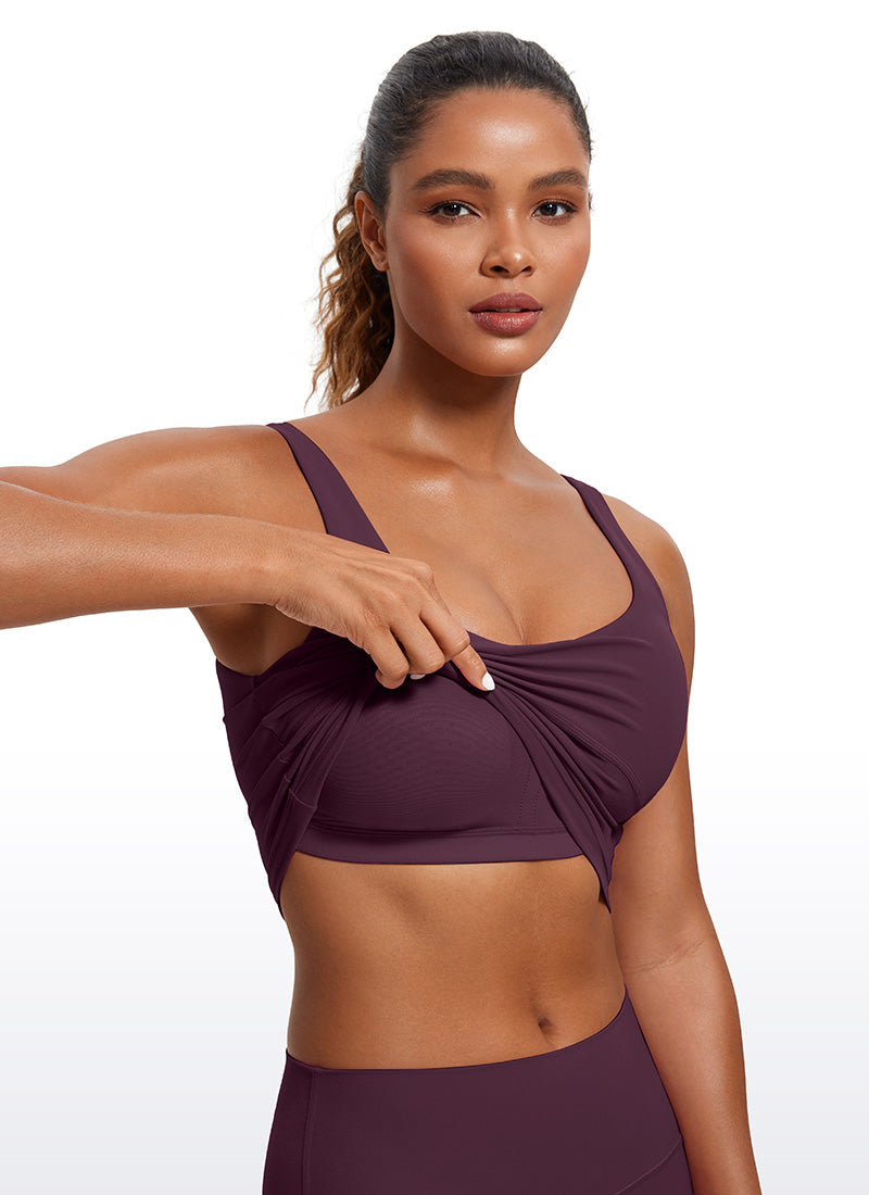 Butterluxe U Back Longline Built-in Bra Tanks