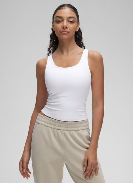 CRZ YOGA Women's Yoga Butterluxe Tight Fit Tank Tops Racerback