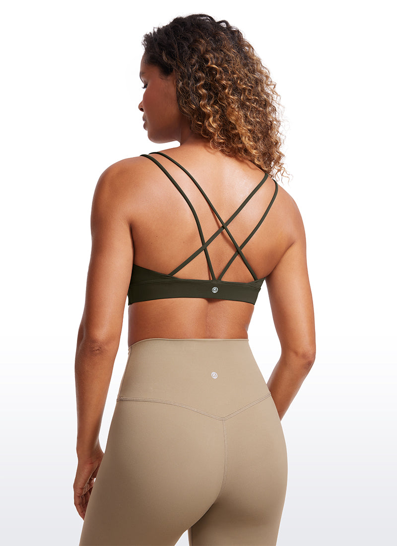 Butterluxe V Neck Strappy Back Bras