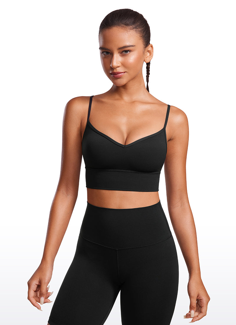 Butterluxe Longline Spaghetti Strap Bra