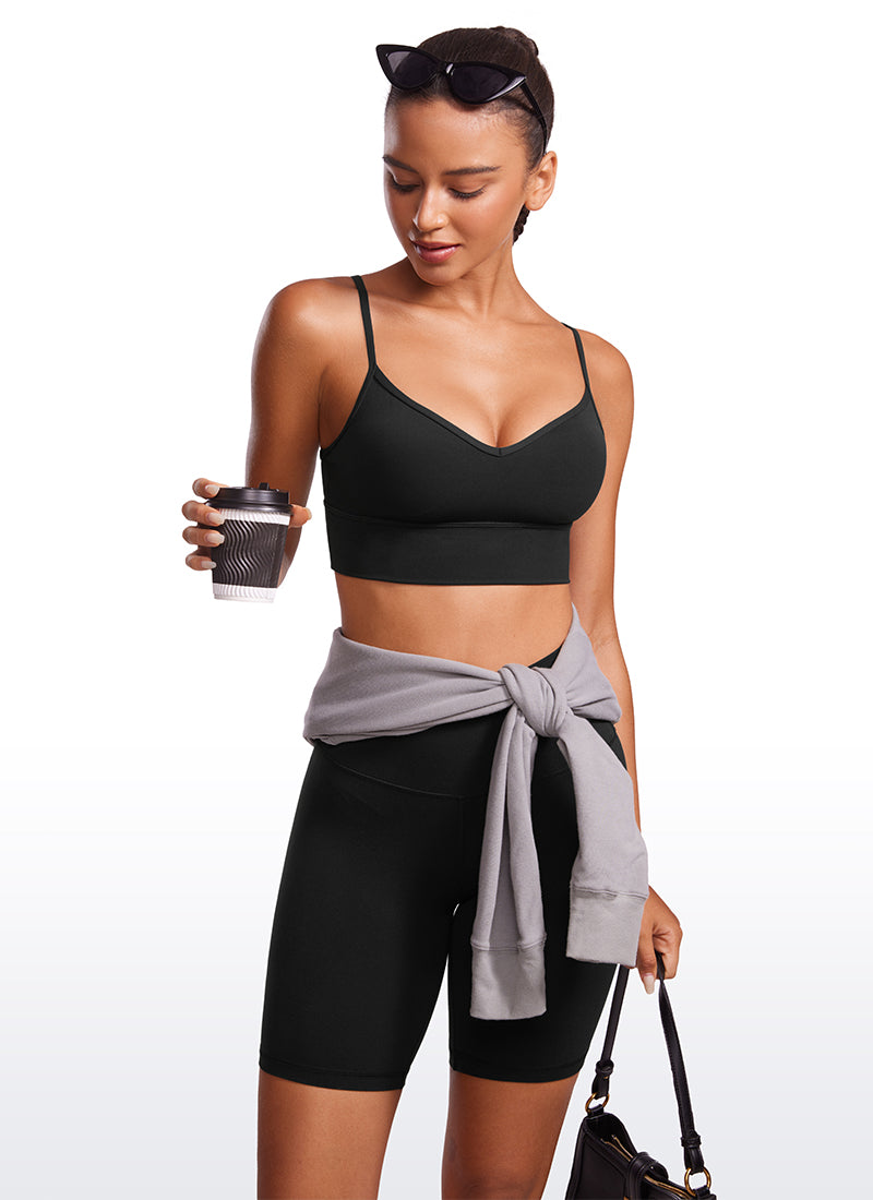 Butterluxe Longline Spaghetti Strap Bra