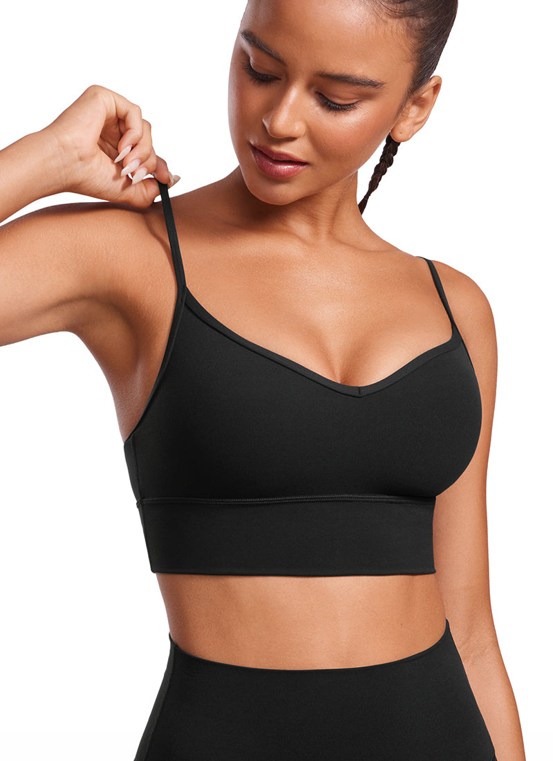 Butterluxe Longline Spaghetti Strap Bra