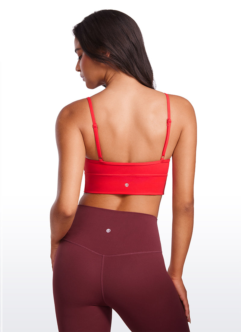 Butterluxe Longline Spaghetti Strap Bra