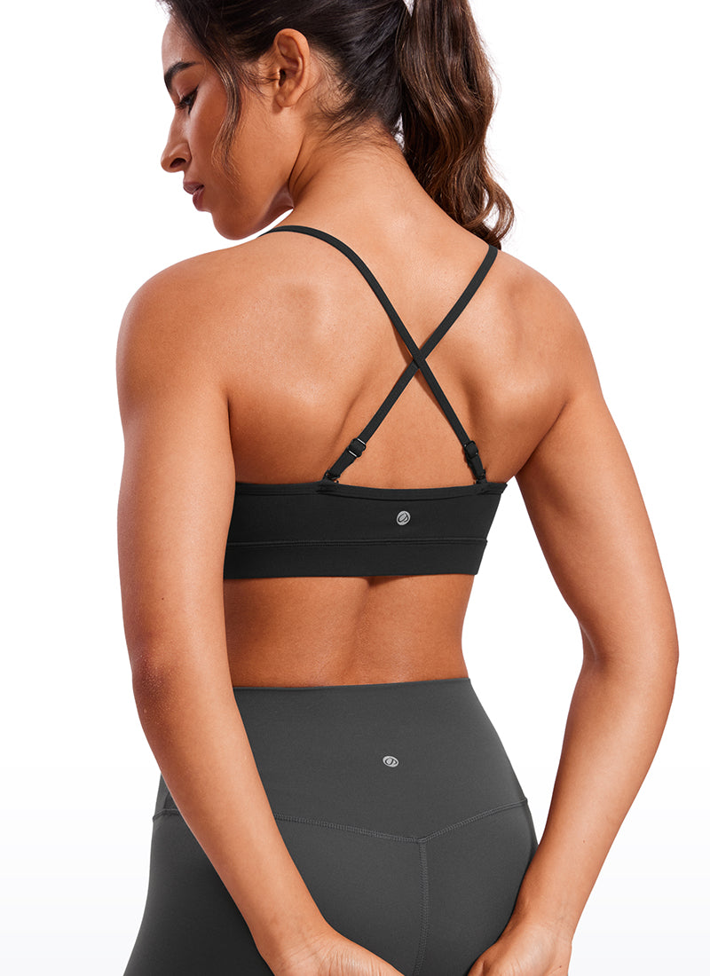 Butterluxe V Neck Spaghetti Strap Bra