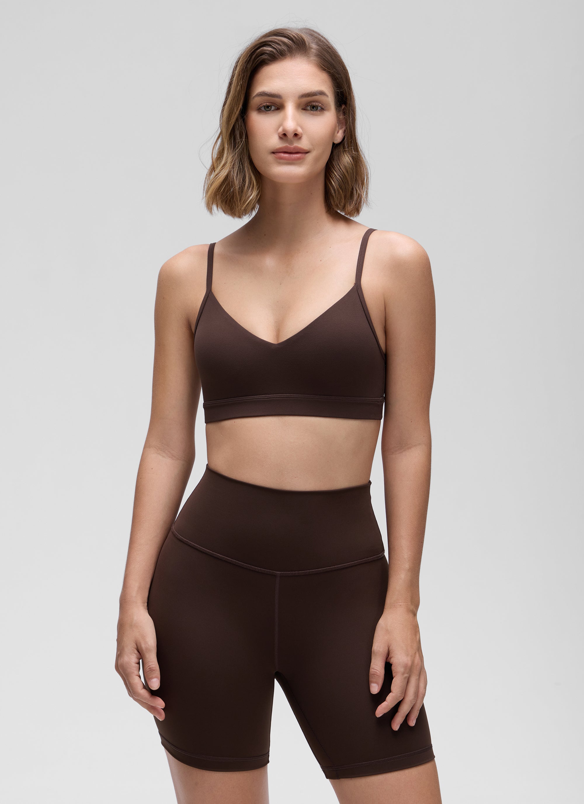 Butterluxe V Neck Spaghetti Strap Bra