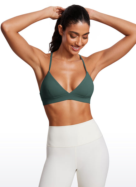 Salsation Criss Cross Bra Green Tiedy（M） Salsation Criss Cross Bra Green Tiedy M salsation Tropical