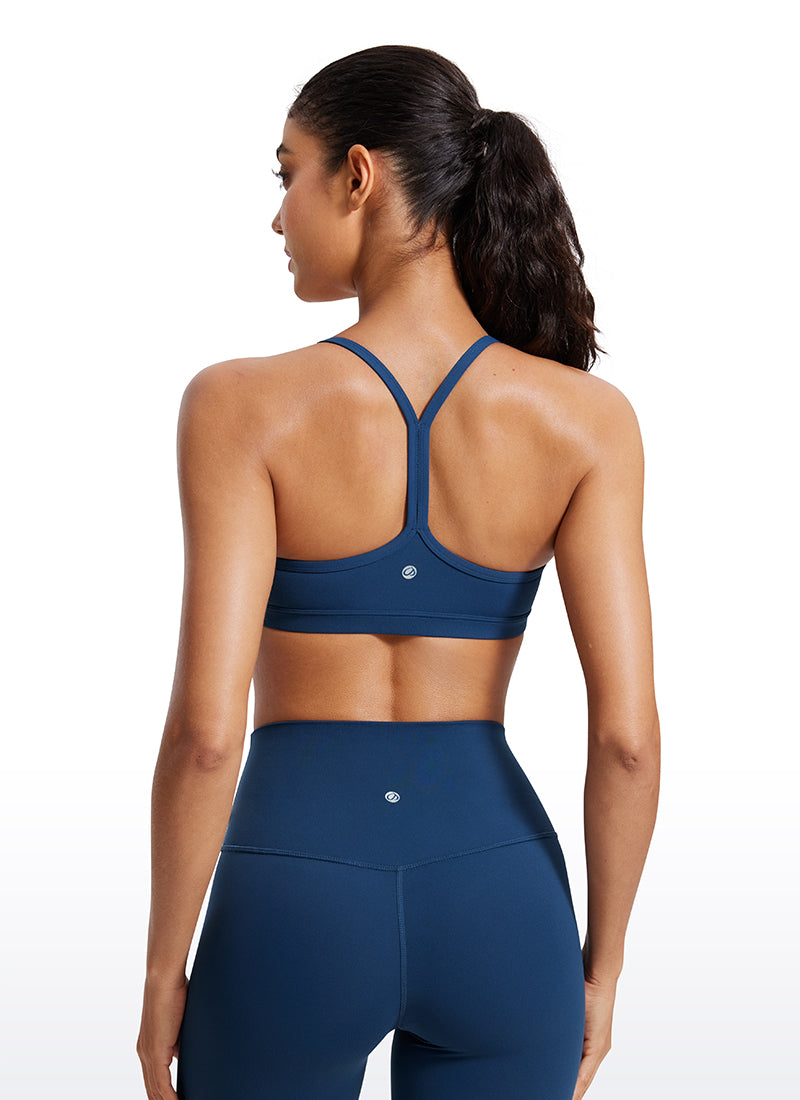 Butterluxe Ruched V Neck Sports Bra