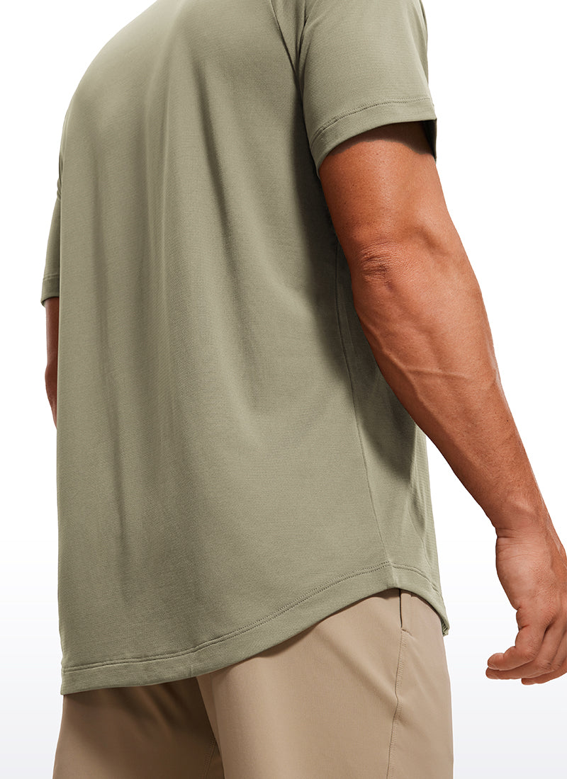 Lightweight Quick Dry Short sleeves Round Neck