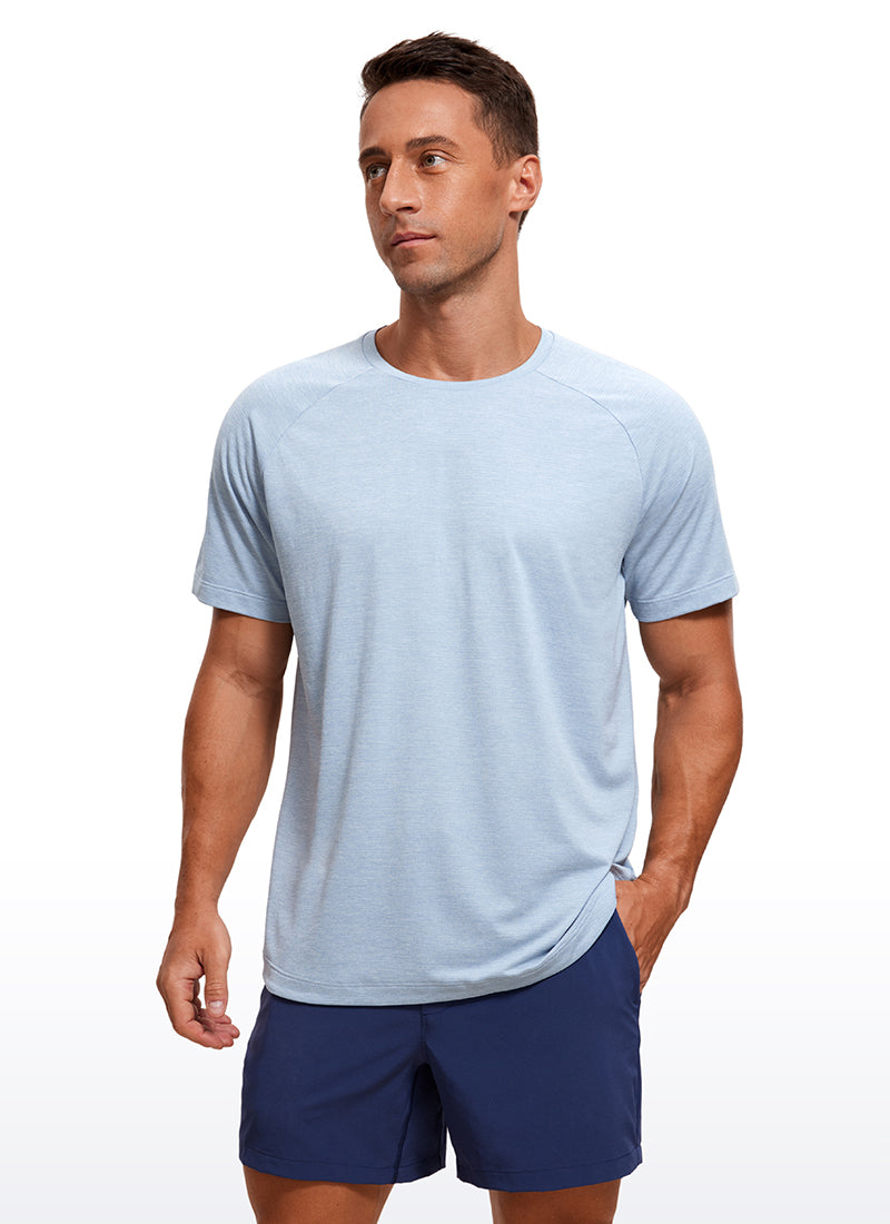 Lightweight Quick Dry Short sleeves Round Neck