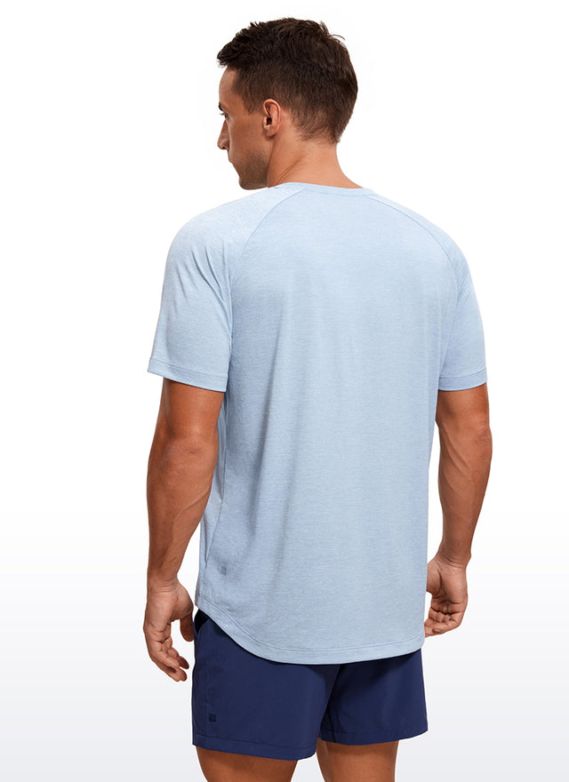 Lightweight Quick Dry Short sleeves Round Neck