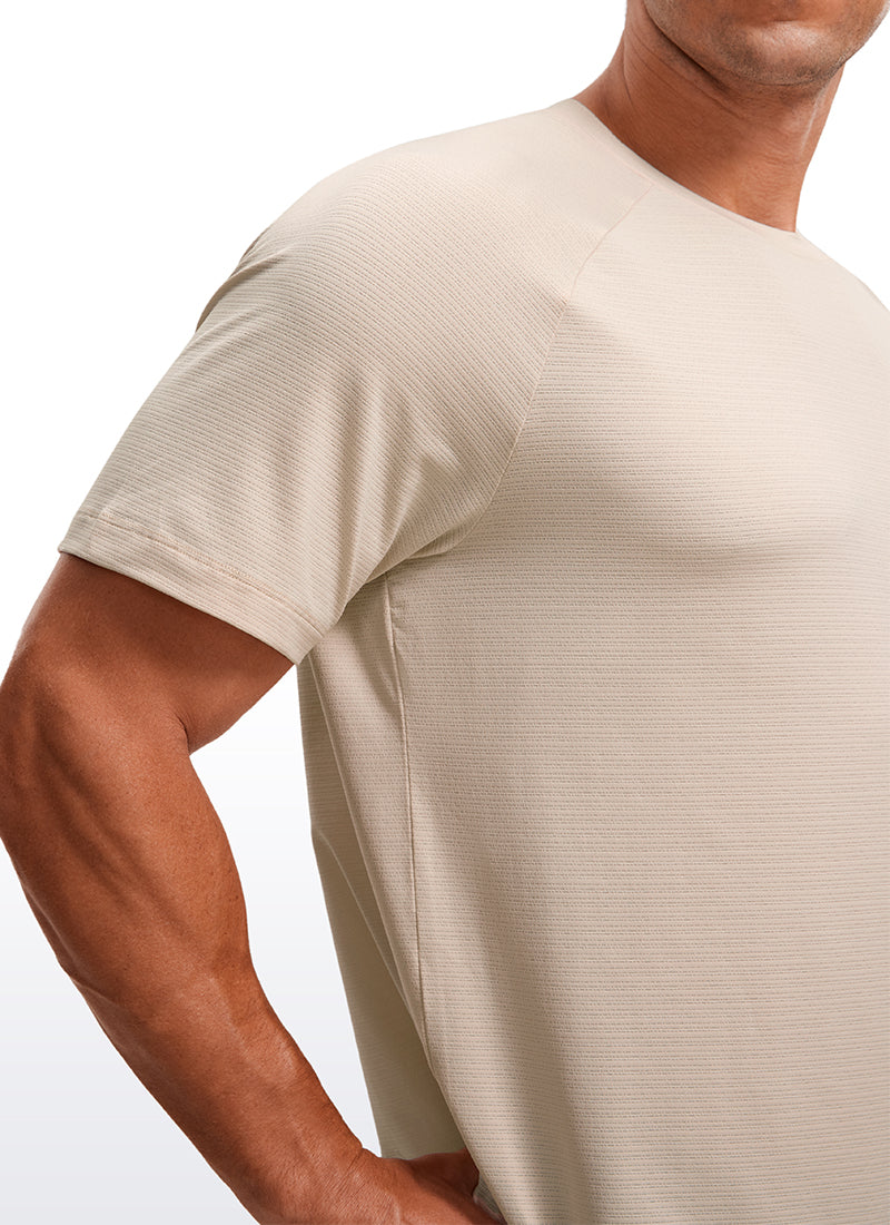 Lightweight Quick Dry Short Sleeves Crew Neck