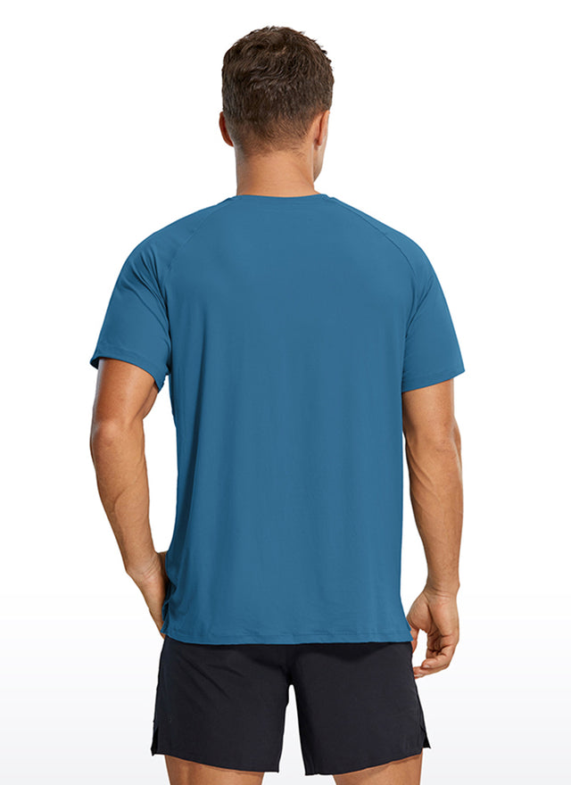 Workout Short Sleeve Round Neck