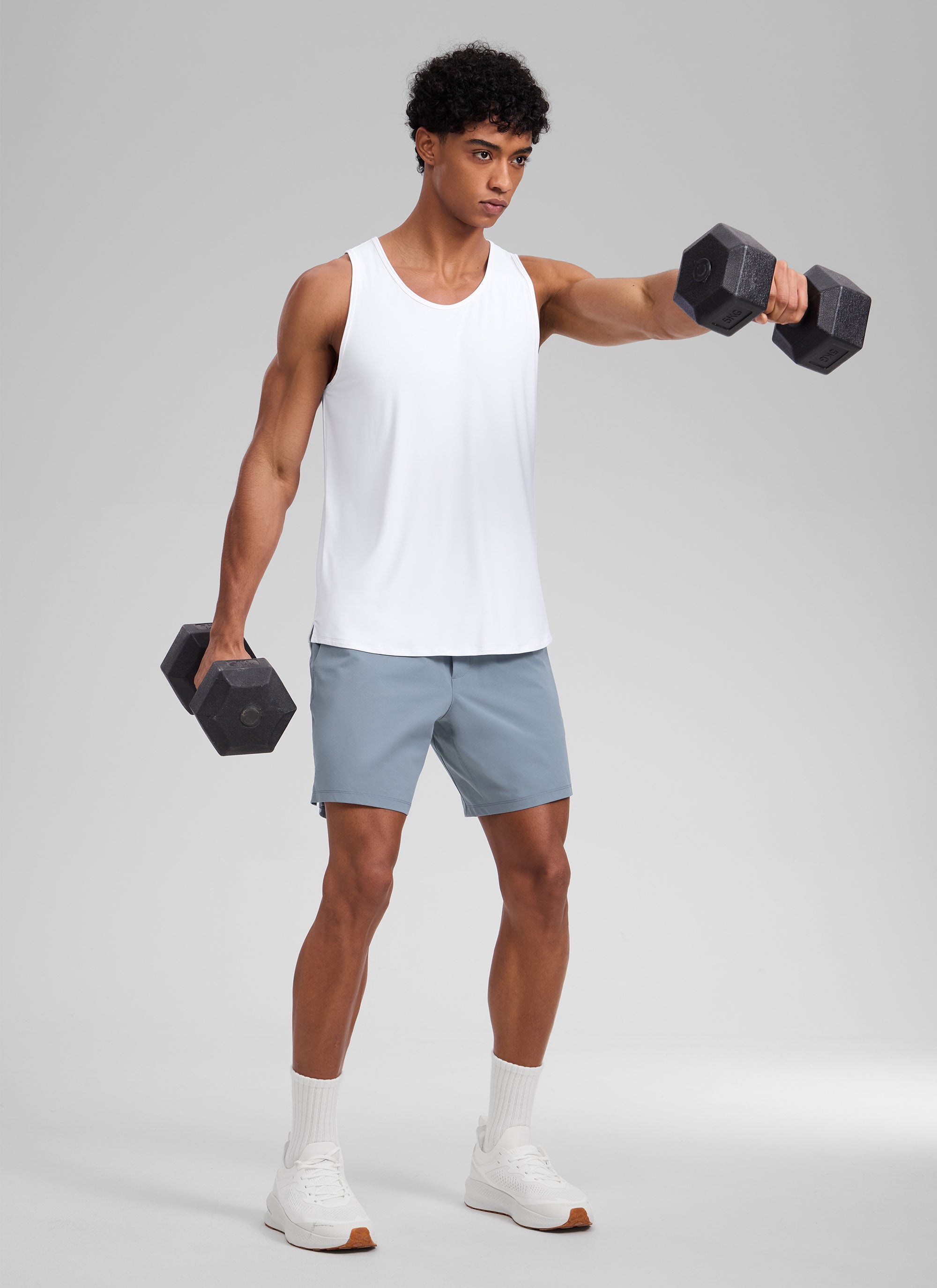 CRZ YOGA Men's Train Classic Fit Quick Dry Sleeveless Tank – CRZ